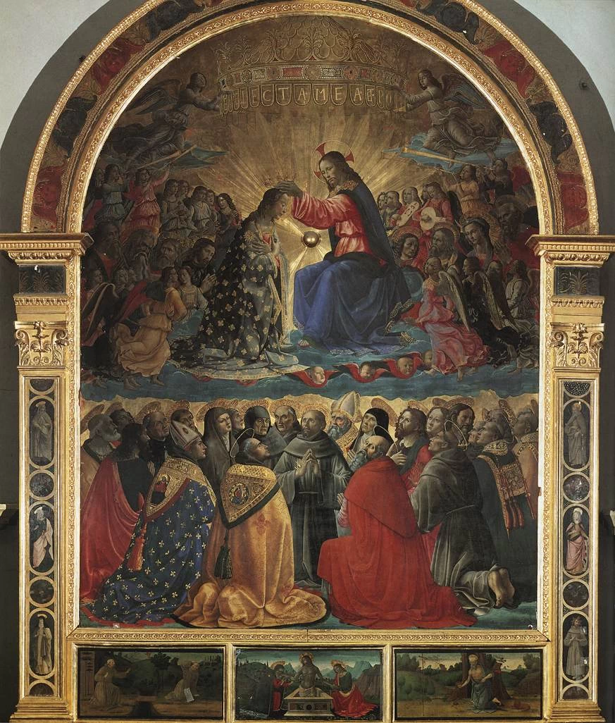 Incoronazione della Vergine - Palazzo Comunale, Narni